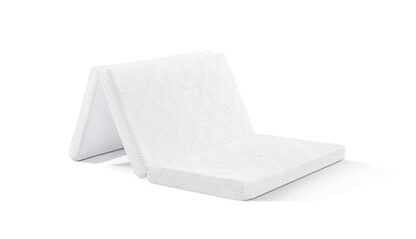 MyAnts Folding Mattress - 4 inch Portable Tri-Fold Cooling-Gel Memory Foam Foldable Mattress Topper - Image 9