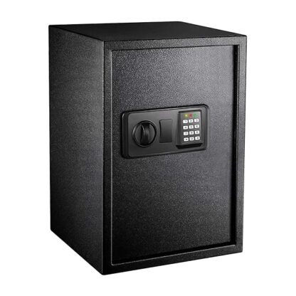 Safe Box 1.8 Cubic Feet Home Safe Digital Lock Box with Instruction Light for Money Safe Cash Jewel