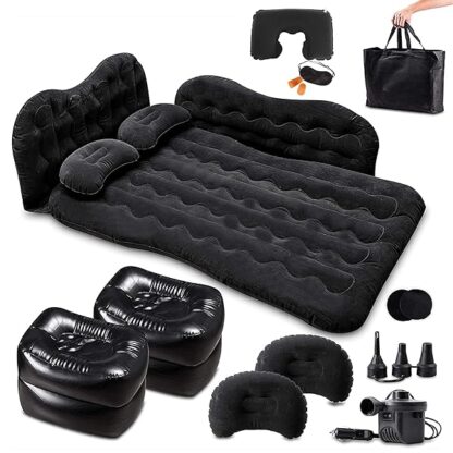 Car Air Mattress Truck Back Seat Bed – Zento Deals Camping Bed Inflatable Mattress – Portable T