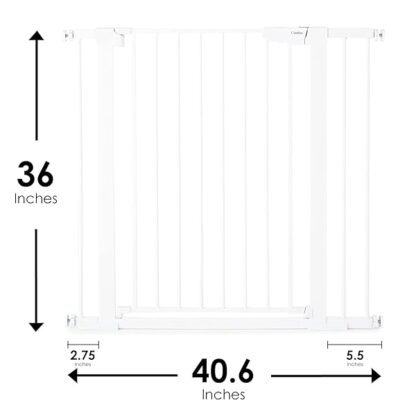 Cumbor 36" Extra Tall, 29.7"- 40.6" Width Baby Gate & Cumbor 30.5" Tall, 29 - Image 10